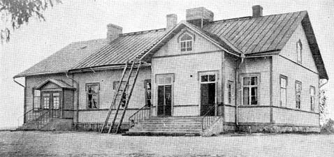 1930's. Tolvajärvi. The Primary School