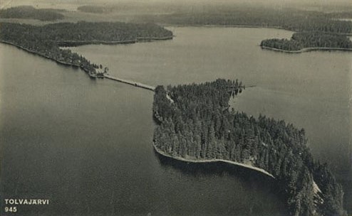1930's. Tolvajärvi
