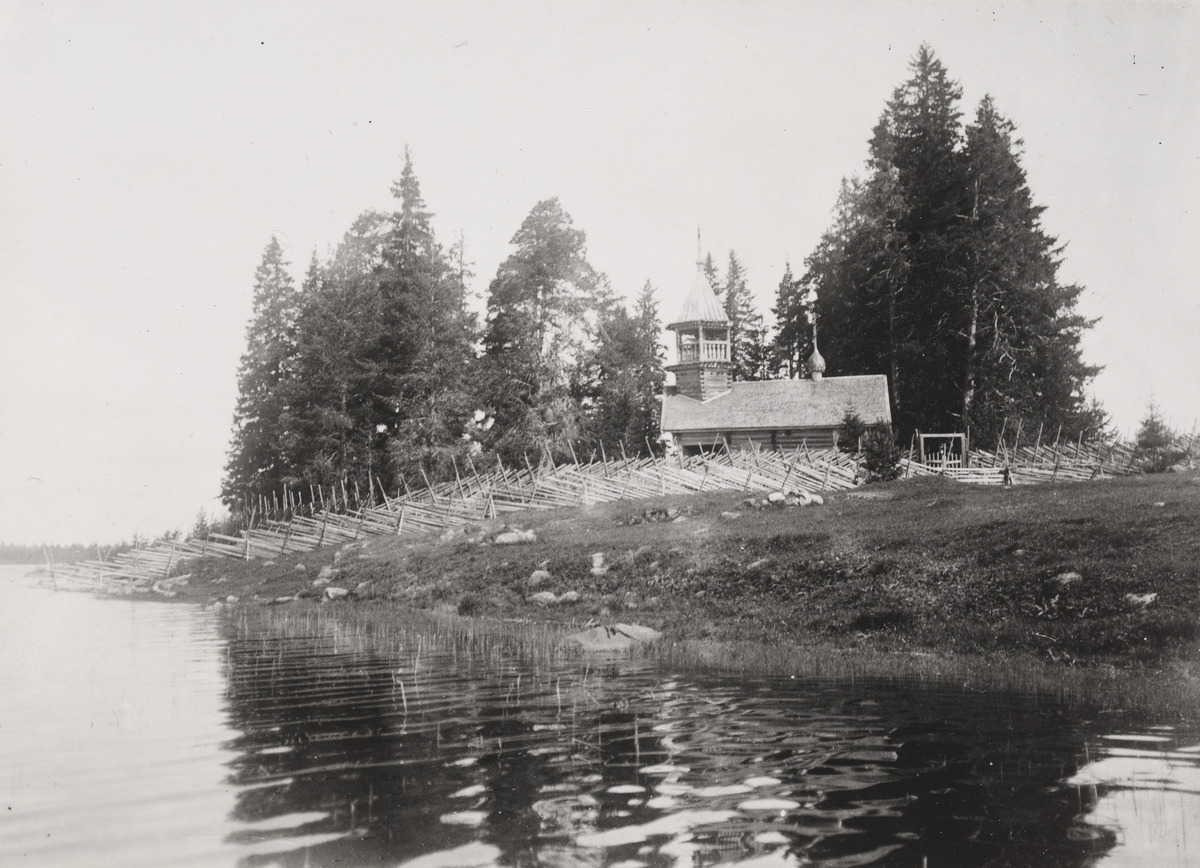 1917. Ägläjärvi. Orthodox chapel