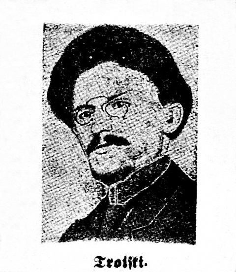 November 22, 1917. Trotsky