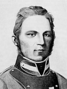 Early 1800's. Captain Carl Vilhelm Malm