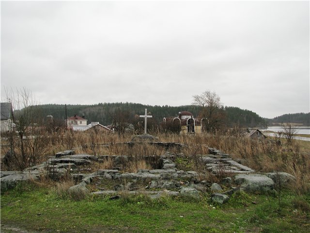 November 4, 2010. Cross to the memory of Kurkijoki Lutheran Church