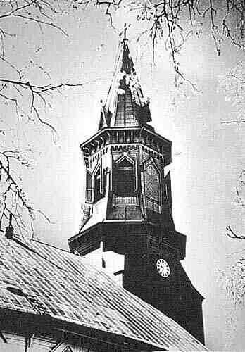 1930's. Kurkijoki Lutheran Church
