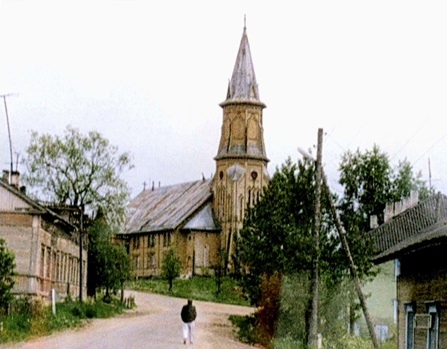 1990 год. Куркийоки. Лютеранская церковь
