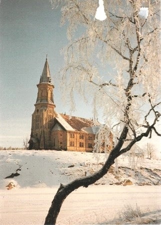 1989 год. Куркийоки. Лютеранская церковь