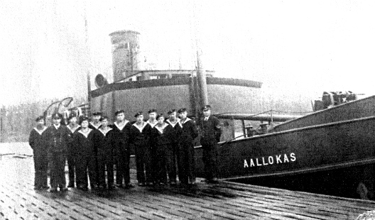 1930's. Icebreaker Aallokas