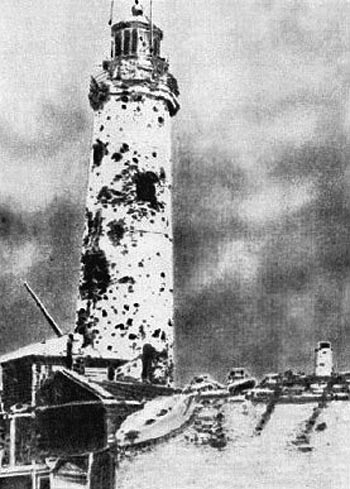1942 год. Ладога. Остров Сухо после боя