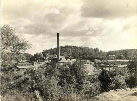 1960's. Lahdenpohja. Plywood factory