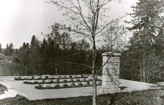 Late 1920's. Jaakkima. Warrior's Graves
