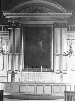 1930's. Jaakkima. Lutheran church