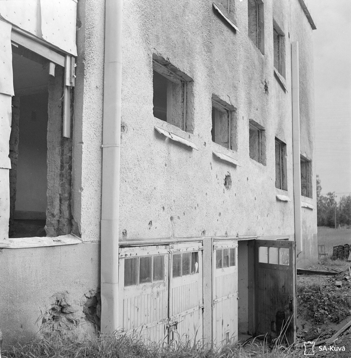 12 августа 1943 года. Яаккима. Здание администрации коммуны