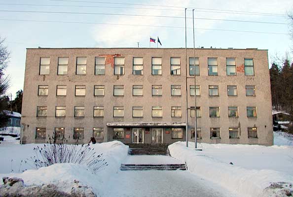 January 2002. Lahdenpohja. Regional Administration House