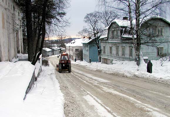 January 2002. Lahdenpohja. Lenin Street