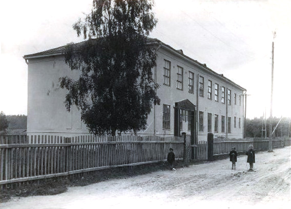 1957 год. Лахденпохья. Школа