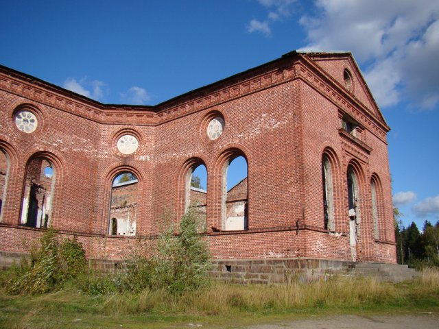 Late 2000's. Ruins of the church