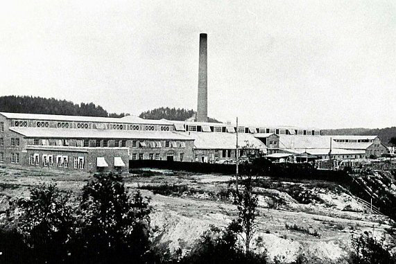 1930's. Lahdenpohja. Plywood factory