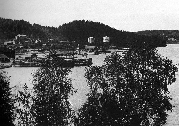 1930's. Lahdenpohja port