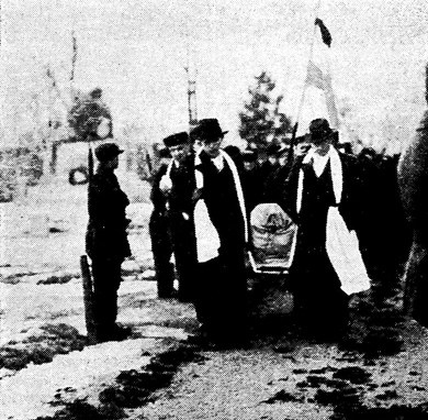 December 29, 1936. Funeral of Vihtori Kosola