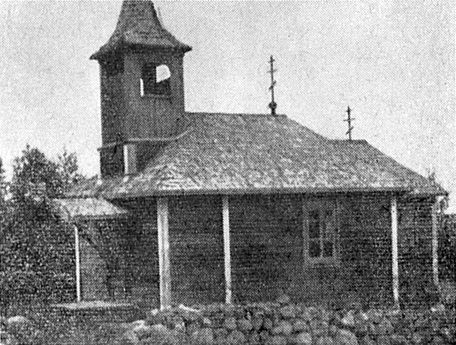 1920's. Liusvaara. Orthodox chapel
