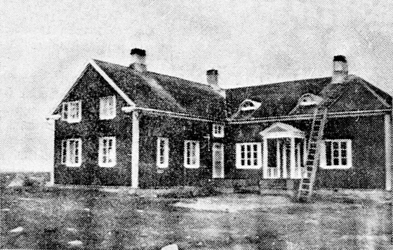 1925 год. Лиусваара. Народная школа