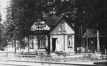 1930-luvun. Akkaharjun rautatieasema