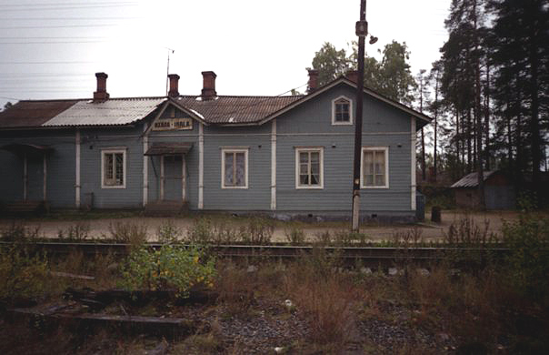 1990-luvun. Ihalan rautatieasema