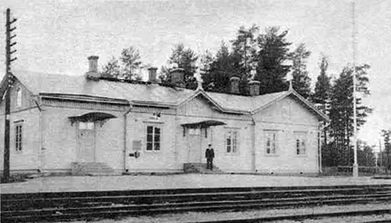 1930-luvun. Ihalan rautatieasema