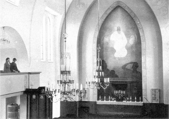 Конец 1930-х годов. Кумола. Лютеранская церковь