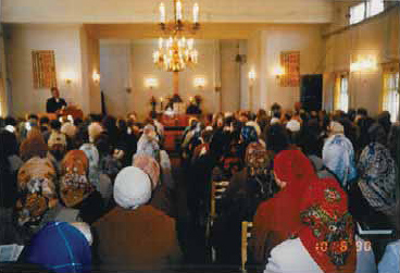 10. kesäkuuta 1990. Petroskoi. Gvardeiskajakatu. Luterilainen kirkko
