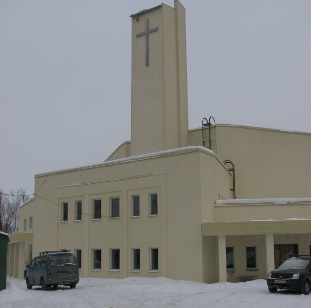 February 24, 2009. Lutheran church in Petrosavodsk