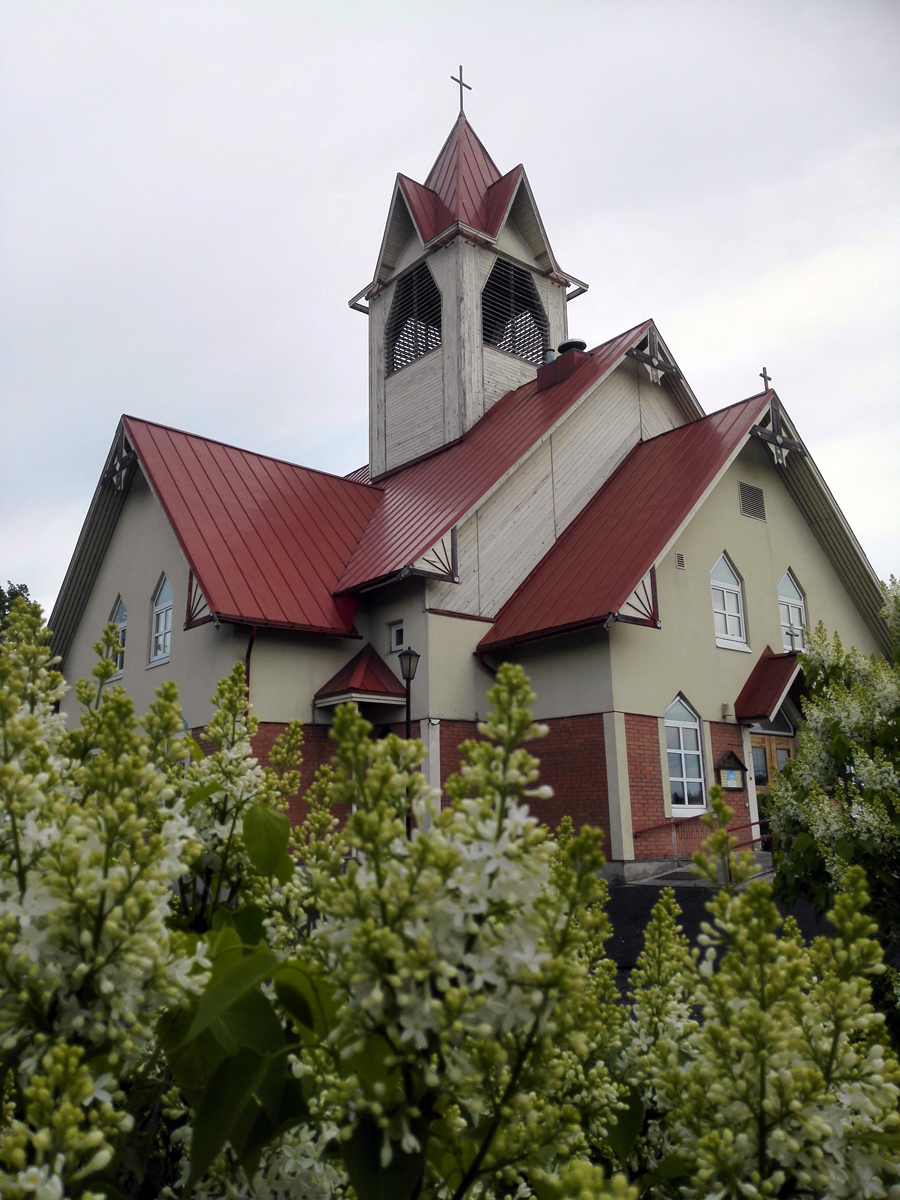 24 июня 2021 года. Лютеранская церковь в Кондопоге