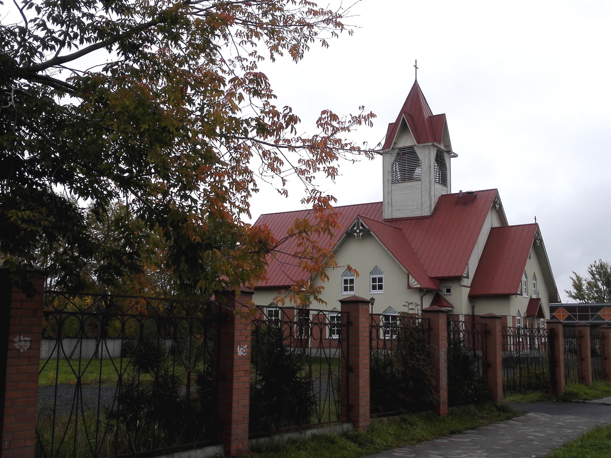 29 сентября 2021 года. Лютеранская церковь в Кондопоге