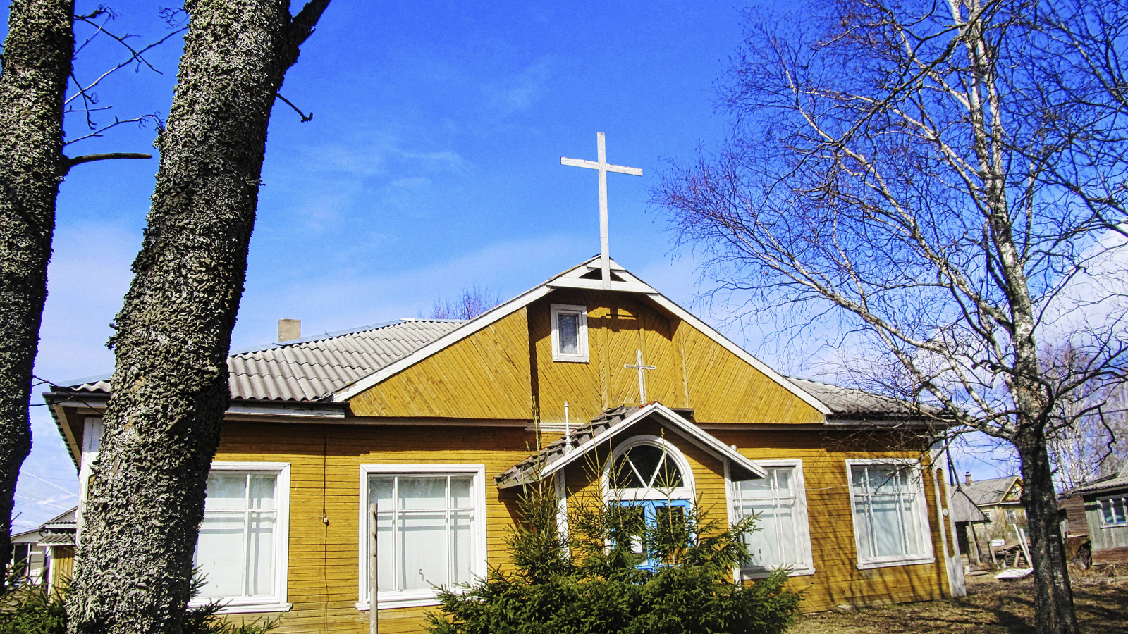 May 1, 2022. The Chapel church in Vidlitsa