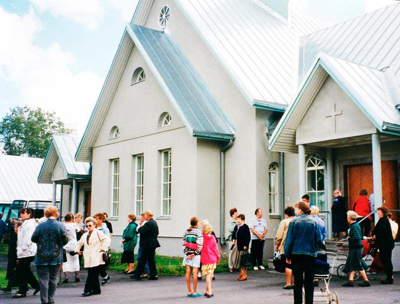 Начало 2000-х годов. Лютеранская церковь в Олонце