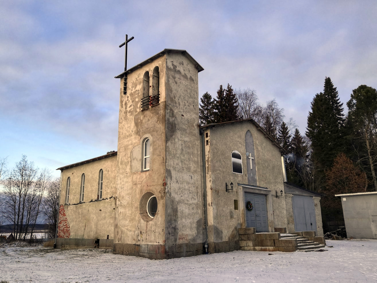 January 2020. Sortavala. Karelia Evangelistic-lutheran Church