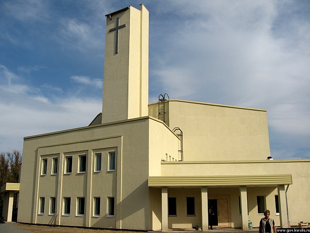 September 6, 2009. Lutheran church in Petrosavodsk