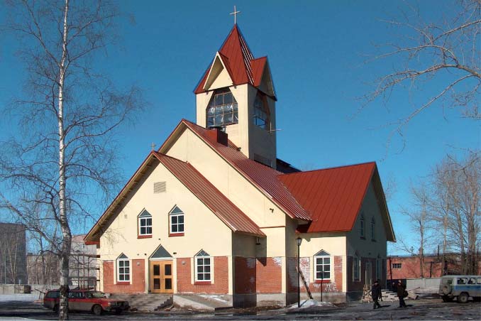 2004 год. Лютеранская церковь в Кондопоге