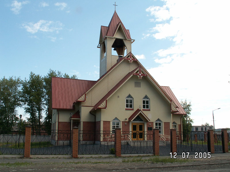July 12, 2005. Lutheran church in Kondopoga