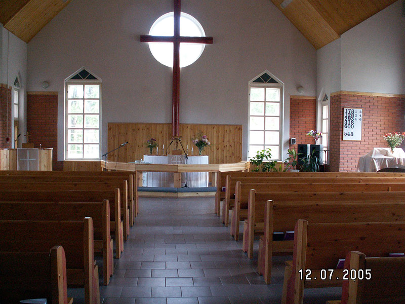 12. heinäkuuta 2005. Kontupohjan luterilainen kirkko
