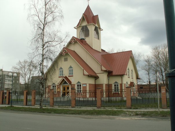 Май 2008 года. Лютеранская церковь в Кондопоге