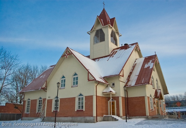 March 16, 2009. Lutheran church in Kondopoga