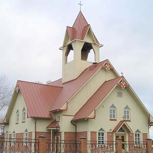 Ноябрь 2004 года. Лютеранская церковь в Кондопоге