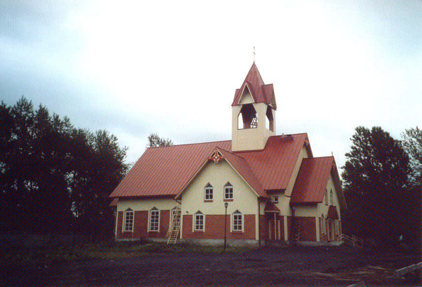 2005 год. Лютеранская церковь в Кондопоге