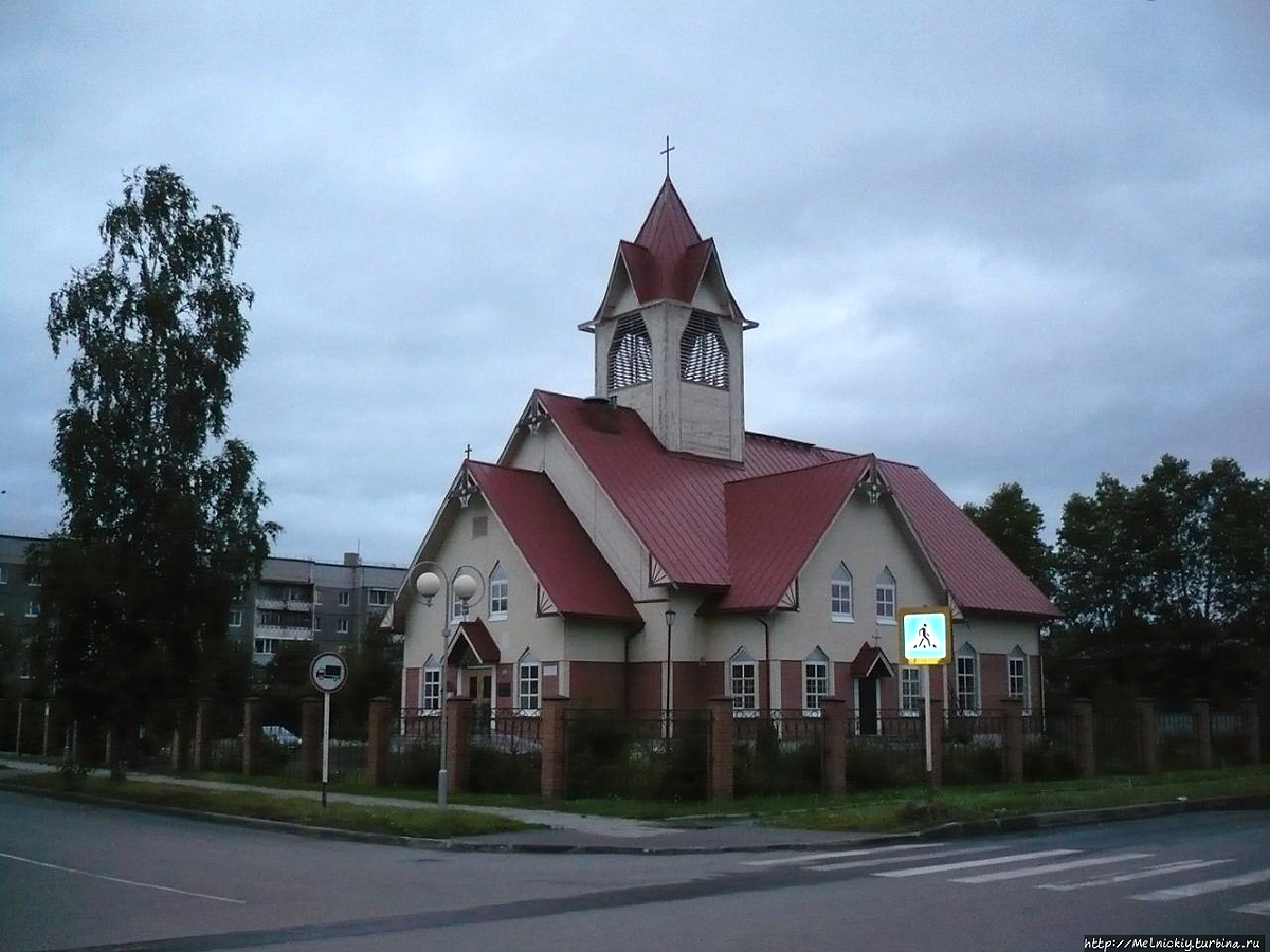 July 11, 2020. Lutheran church in Kondopoga