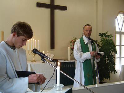 Lokakuu 2003. Novie Peskin luterilainen kirkko