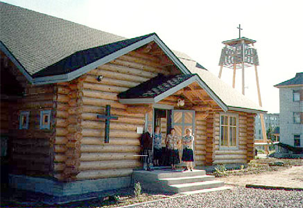 1998. Lutheran church in Pitkäranta