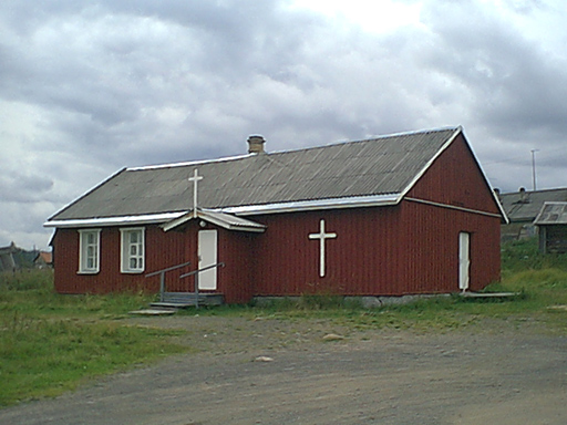 21. elokuuta 2005. Seurakuntatalo Uusikylässä (Derevjanka-asemalla)