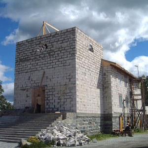 2008 год. Лютеранская церковь в Рускеала