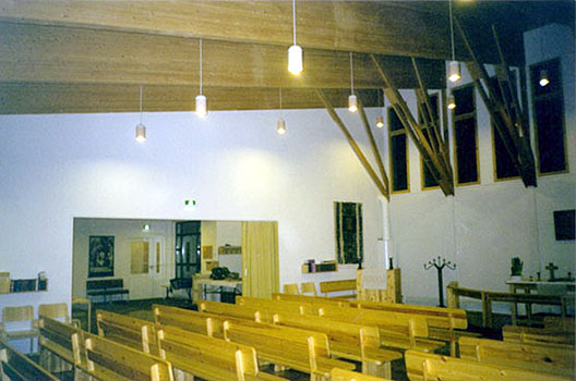 Late 1990's. Lutheran church in Sortavala