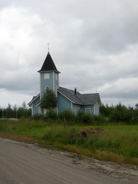 29. heinäkuuta 2005. Kalevalan lurerilainen kirkko